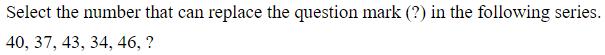 Figure for question 20