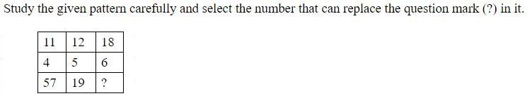 Figure for question 17