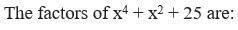 Figure for question 20
