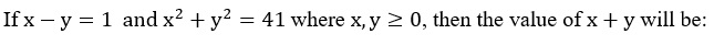 Figure for question 22