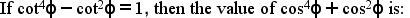 Figure for question 22