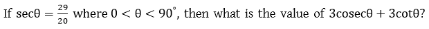 Figure for question 21
