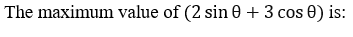 Figure for question 21