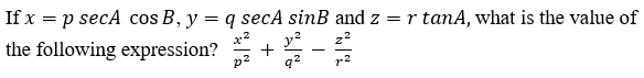 Figure for question 22