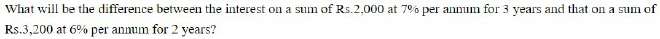 Figure for question 25