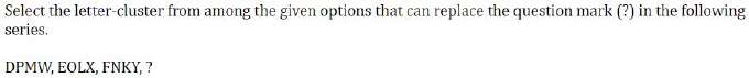Figure for question 16