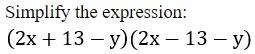 Figure for question 20