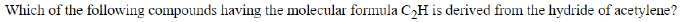 Figure for question 21